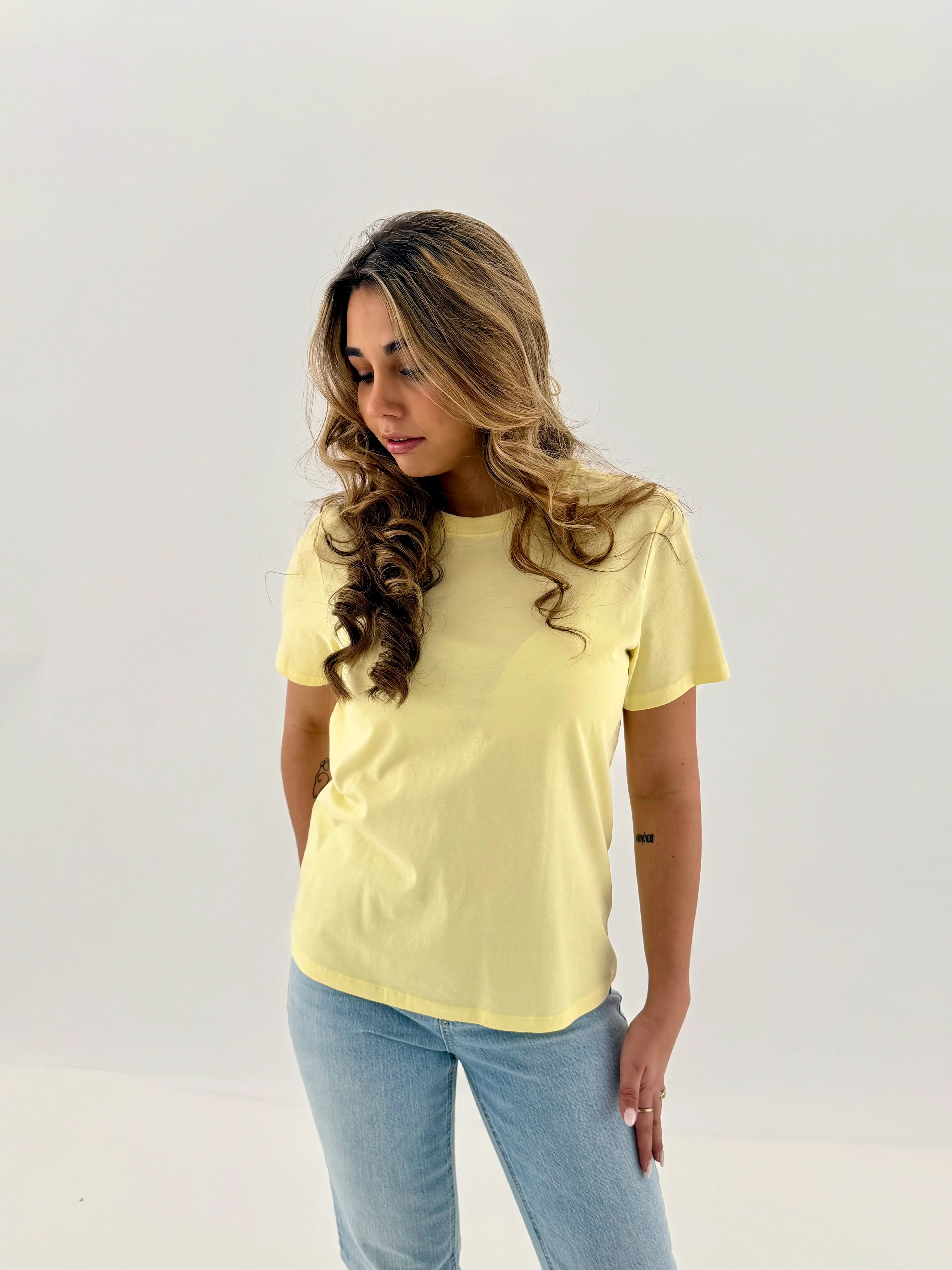 PCRIA T-Shirt - French Vanilla - Image 7
