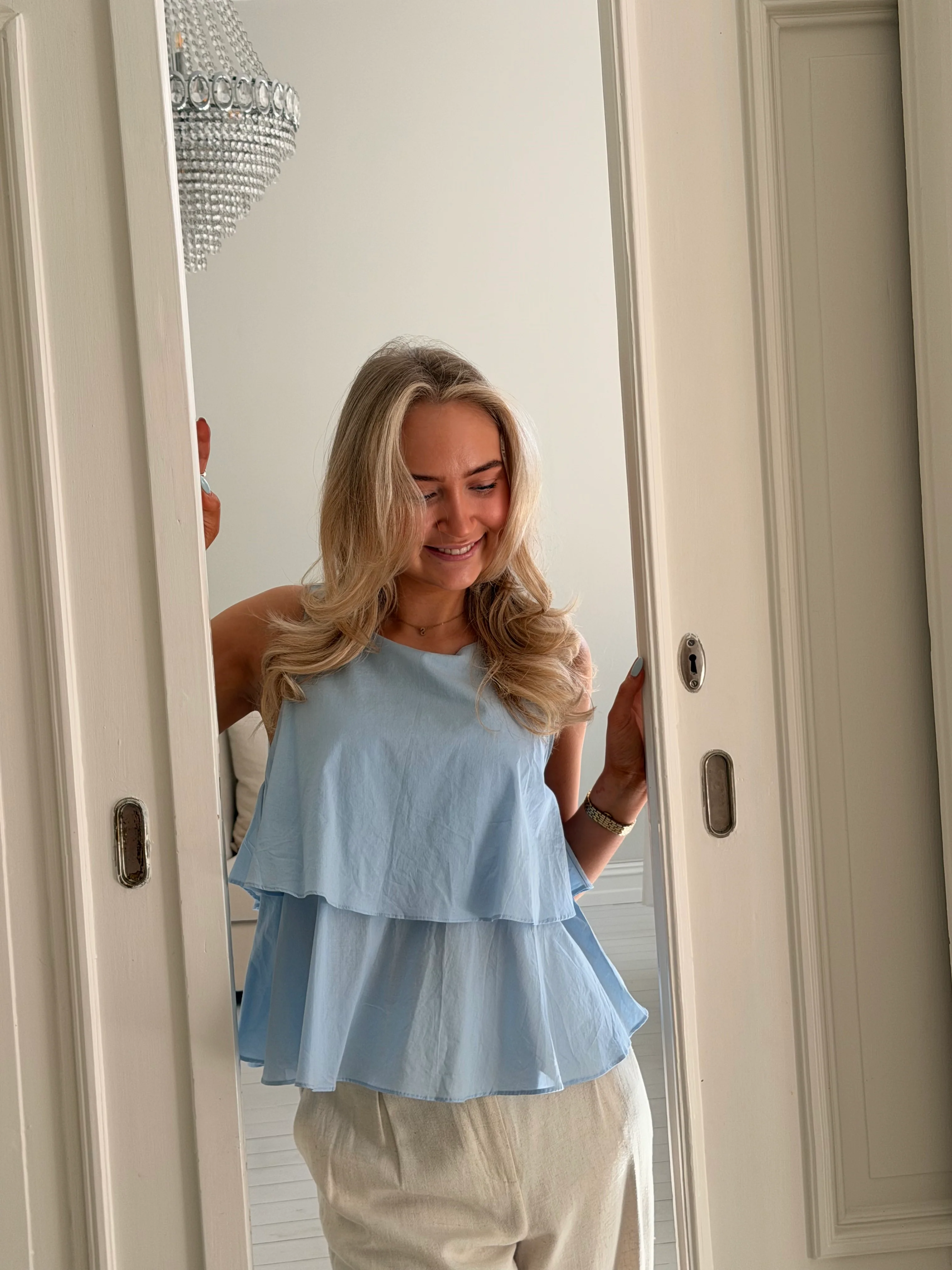 PCMEAGAN Top - Cashmere Blue - Image 3