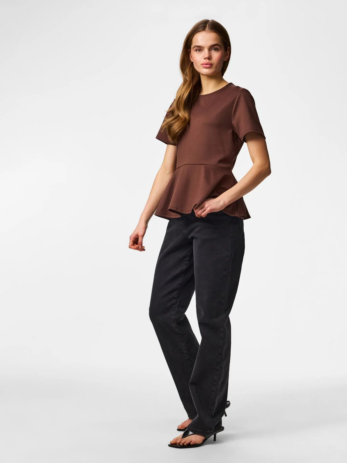 PCALISA Top - Chicory Coffee - Image 5