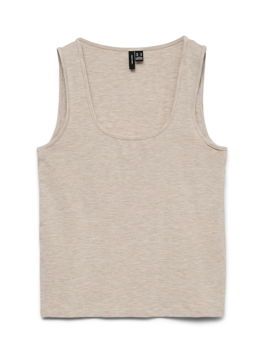 VMKYLIE Top - Light Grey Melange