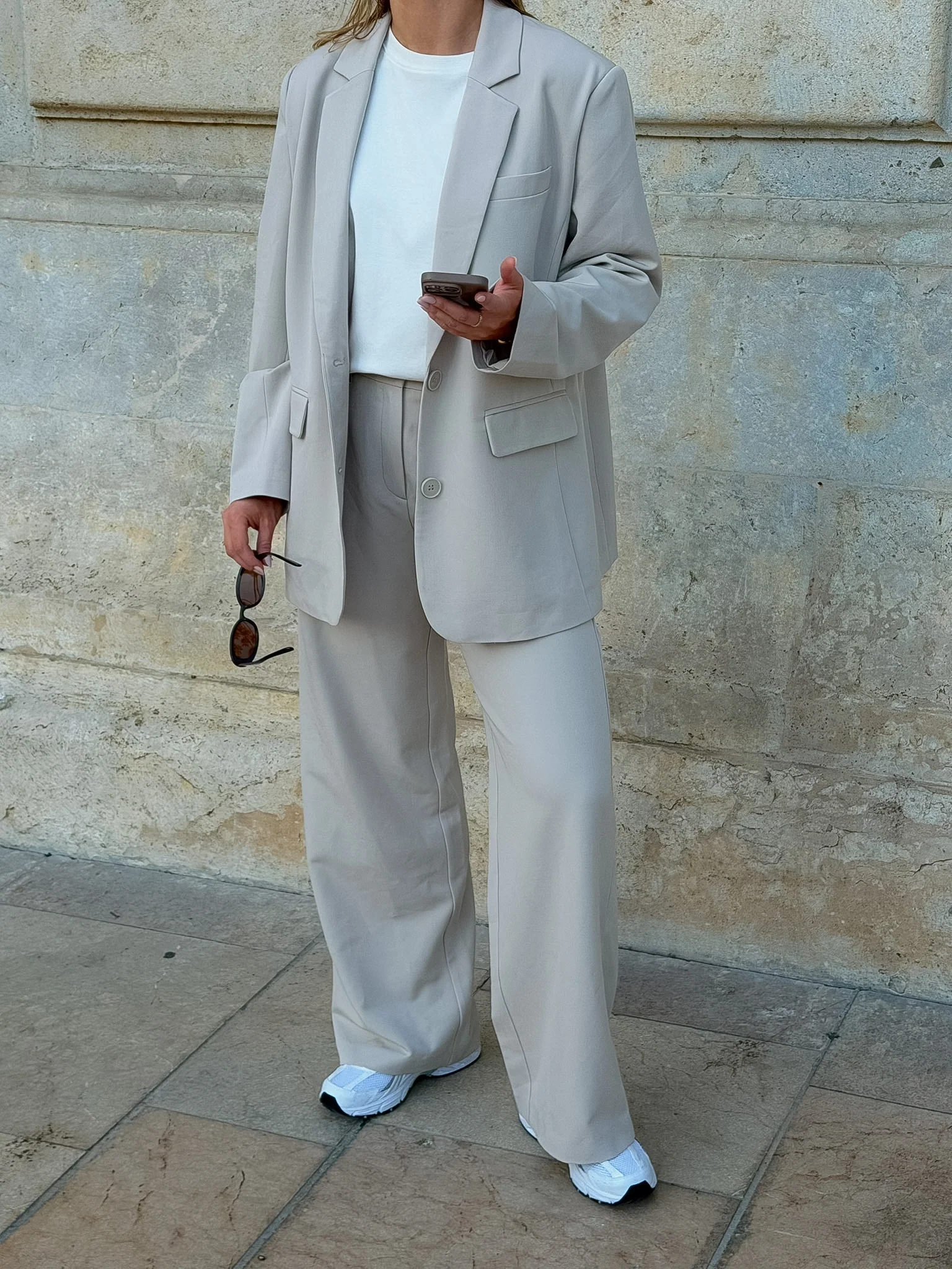 PCKAMIL Blazer - Silver Lining - Image 10