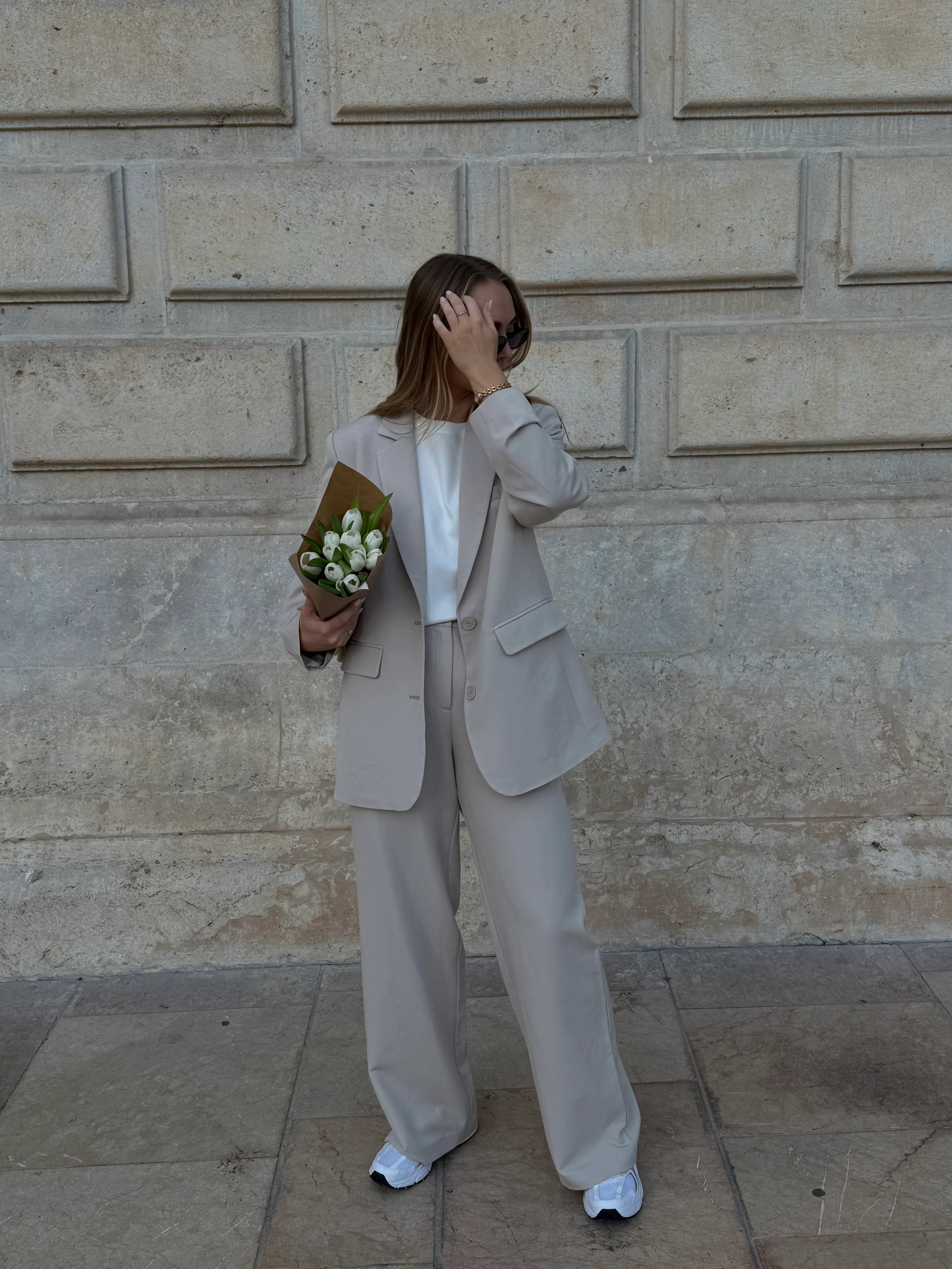 PCKAMIL Blazer - Silver Lining - Image 8