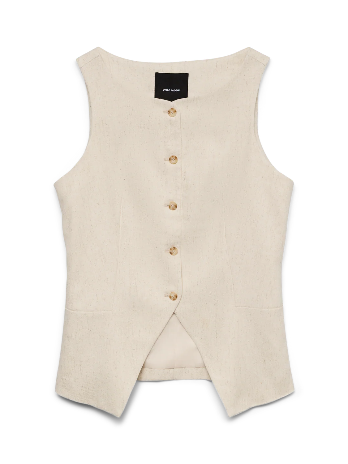 VMFLORENCE Tailored Waistcoat - Birch - Image 3