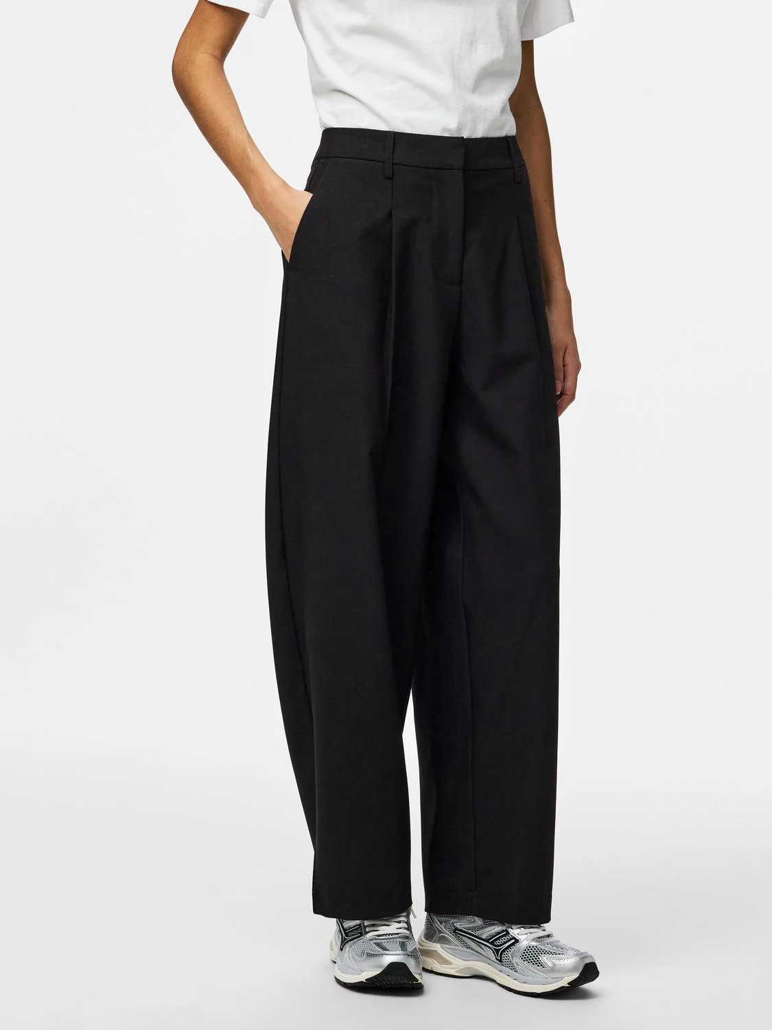 PCBOSELLA Trousers - Black - Image 4