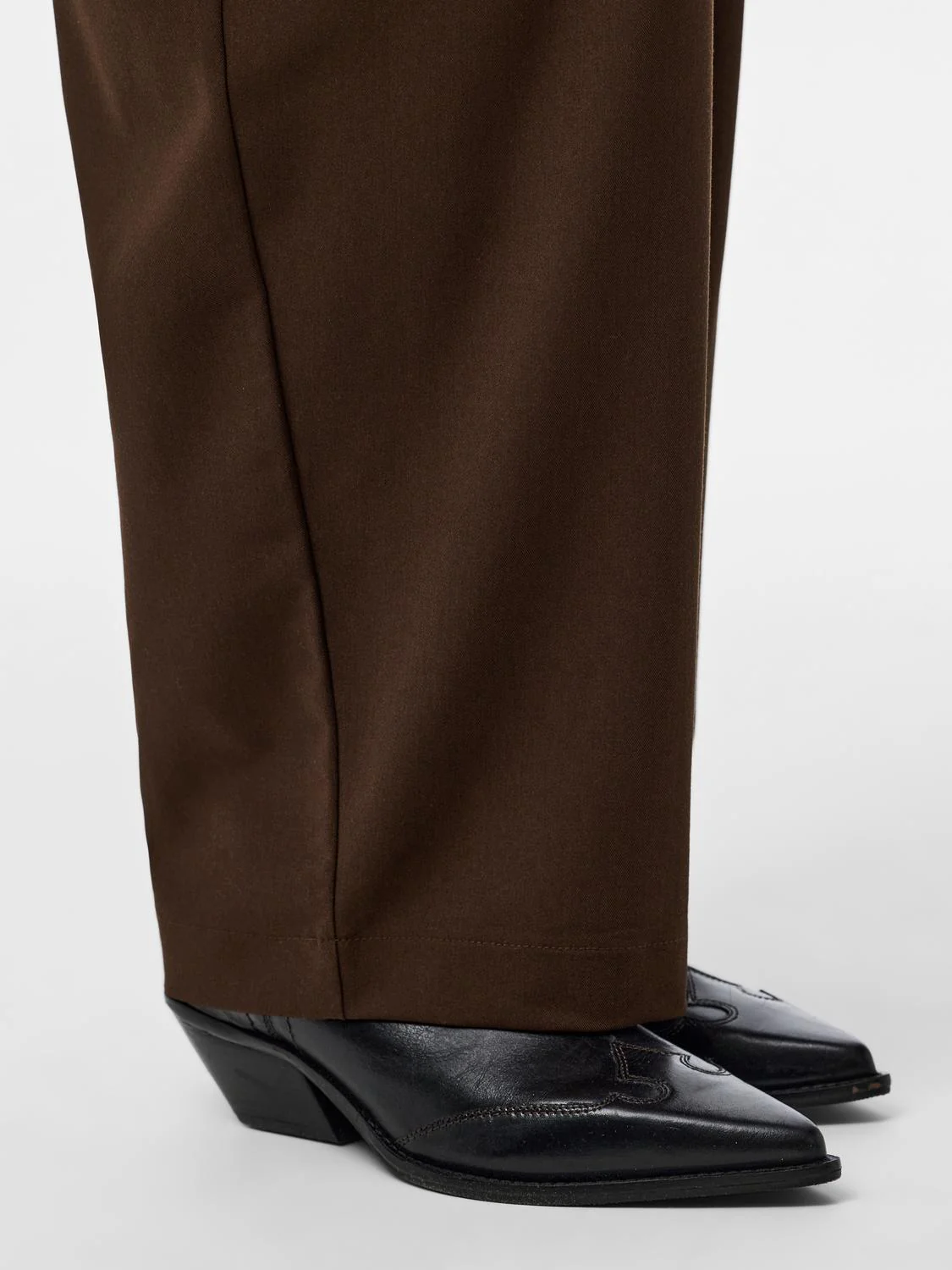 PCBOSELLA Trousers - Hot Fudge - Image 6