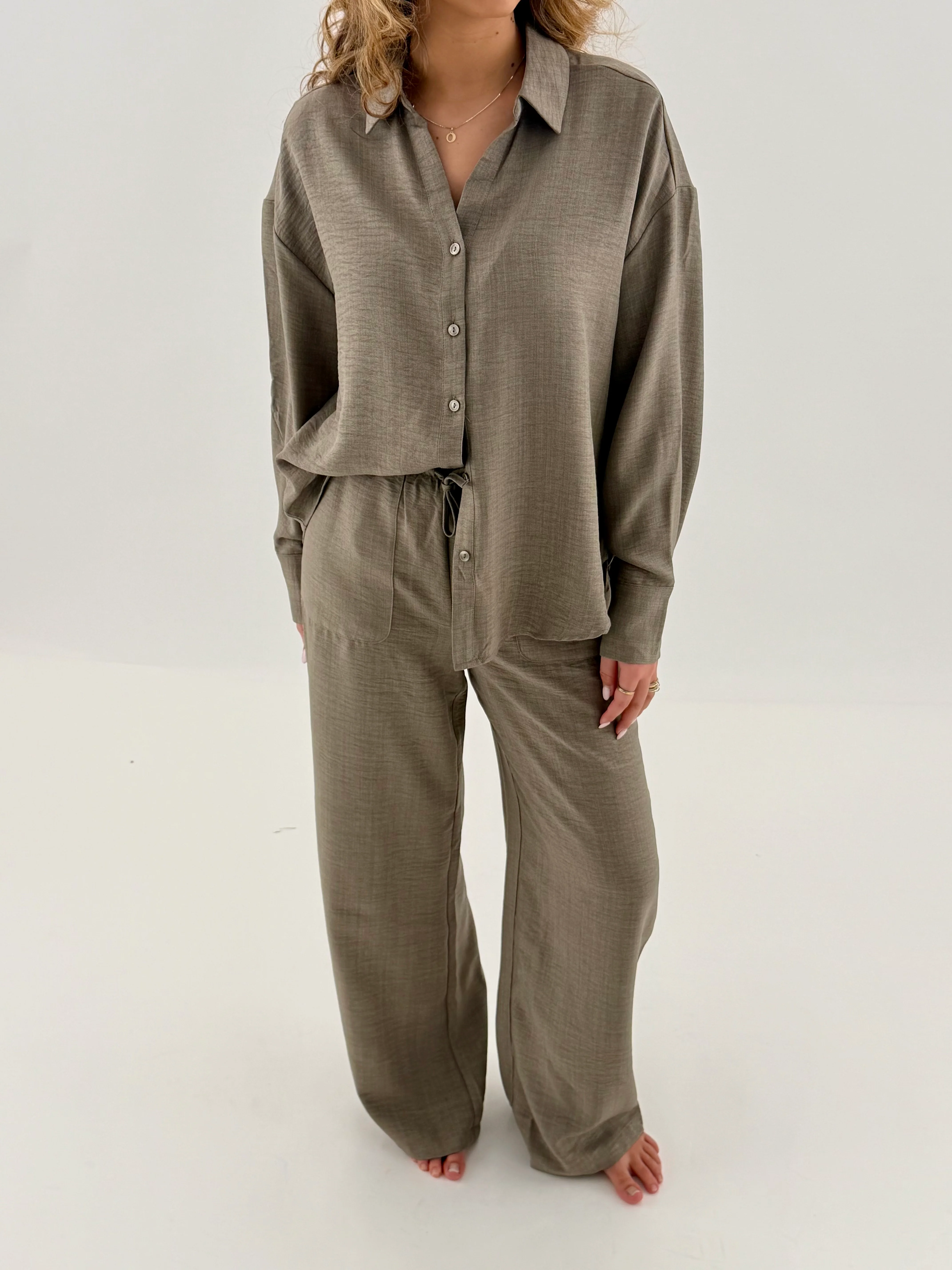 VMMELANEY Trousers - Brindle - Image 3