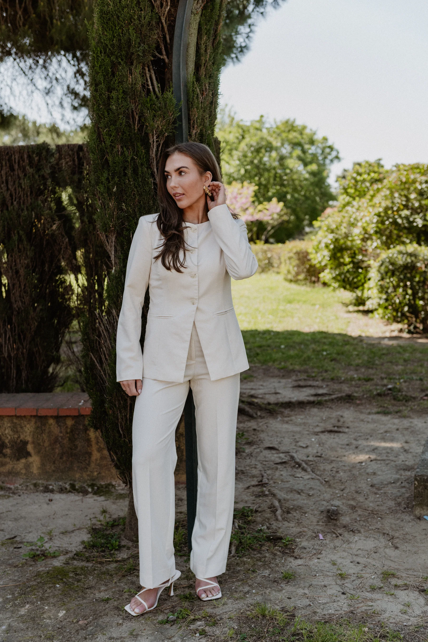 VMBECCA Trousers - Birch - Image 5