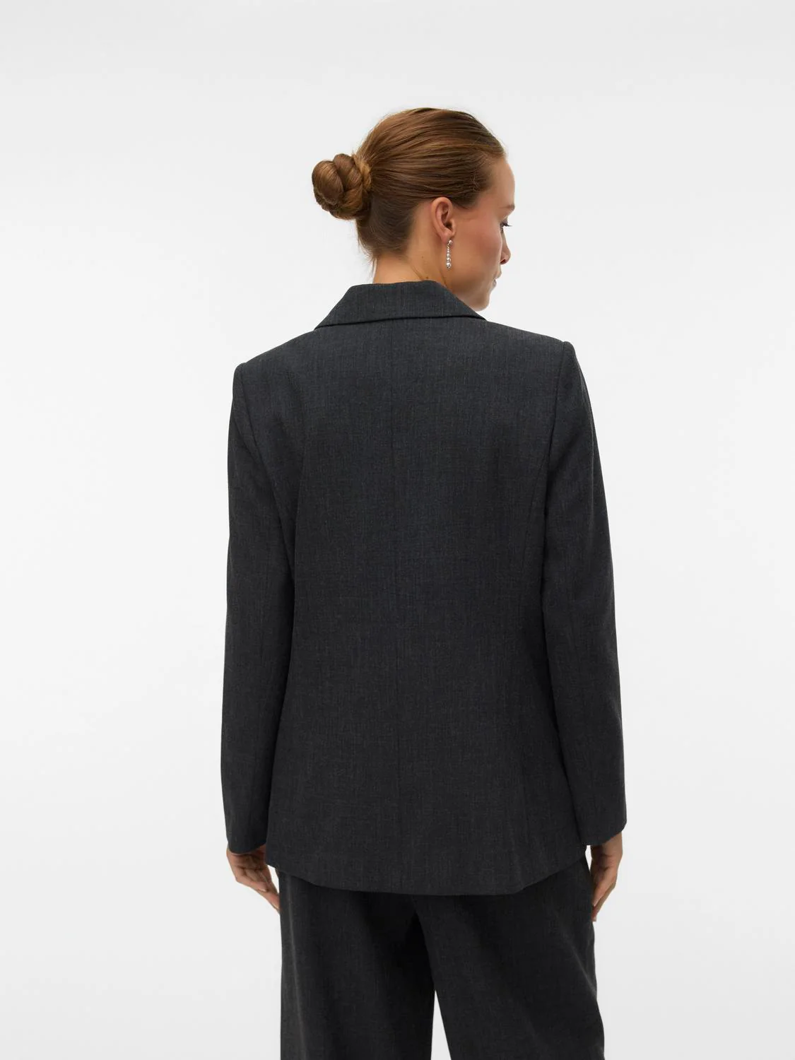 VMBESTIE Trousers - Dark Grey Melange - Image 9
