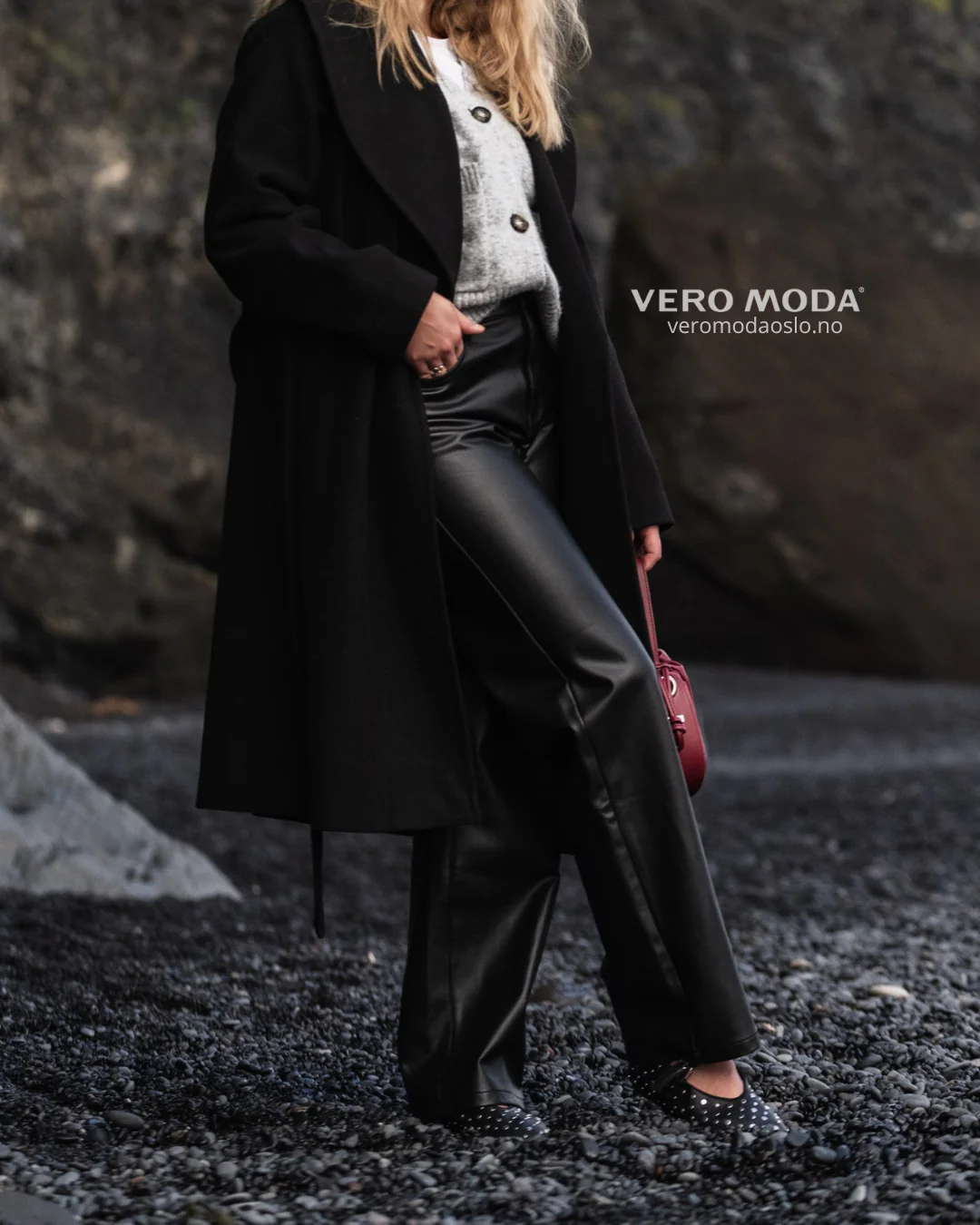 VMTESSA PANT - Black - Image 3